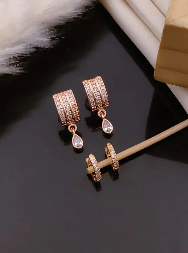 Gold_Brass_Crystal_Drop_Hoop_Earrings_Set_For_Women