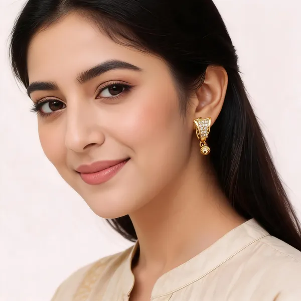 Gold_Brass_Stone_Studded_Jhumka_Earrings_For_Women