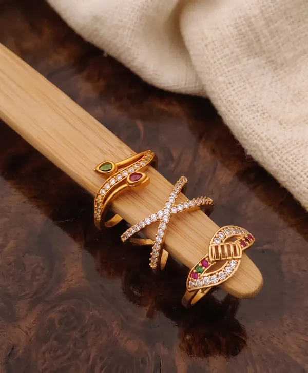 Gold_Tone_Stone_Studded_Decorative_Ring_Set_For_Women