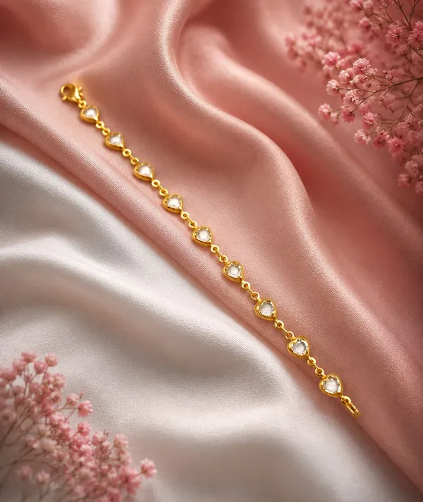 Celeste_Heart_Crystal_Gold_Bracelet