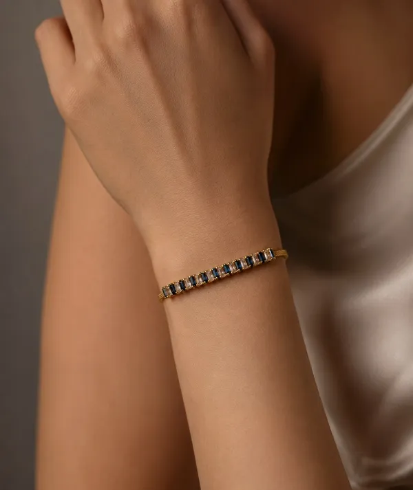 Designer_American_Diamond_&_Blue_Crystal_Gold-Plated_Bracelet_for_Girls_and_Women