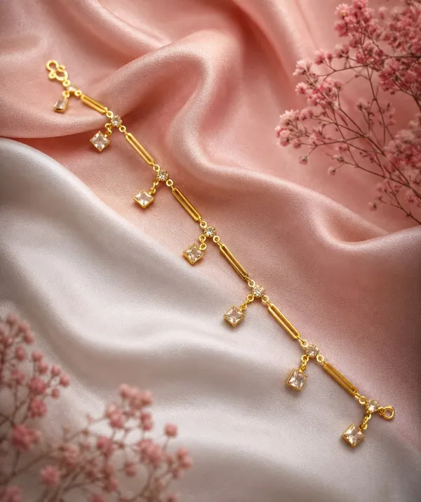 Elegant_Gold_Crystal_Charm_Bracelet_–_Dainty_Sparkle_Collection