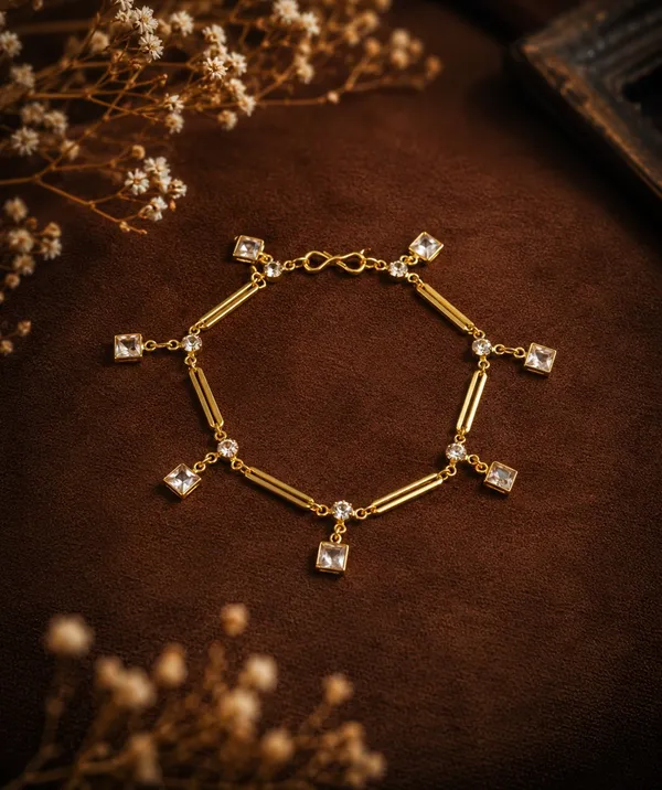 Elegant_Gold_Crystal_Charm_Bracelet_–_Dainty_Sparkle_Collection
