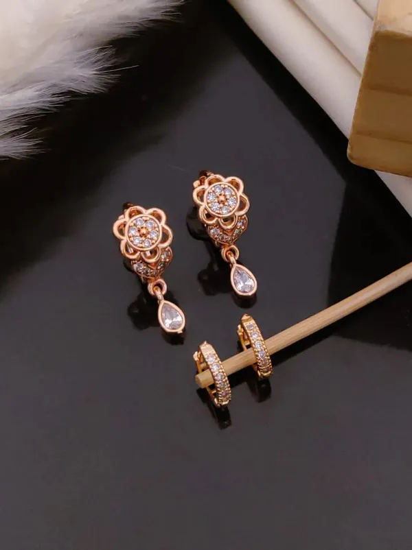 Rose_Gold_Brass_Floral_Hoop_Earrings_Set_For_Women