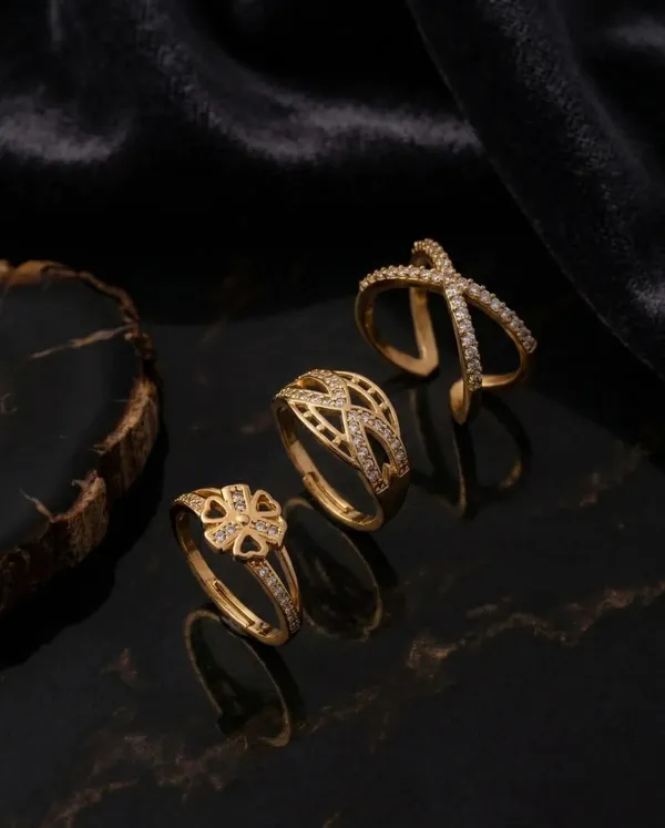Gold_Brass_Gold-Plated_Stone_Embellished_Ring_Set_For_Women