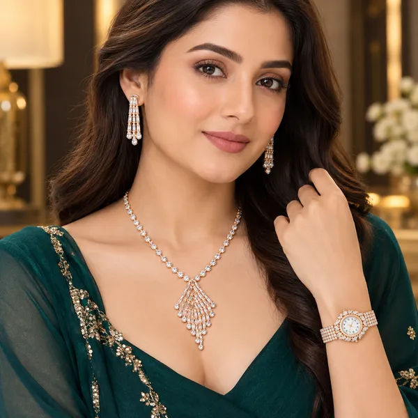 Royal_Radiance_Diamond_Necklace,_Earrings_&_Watch_Set