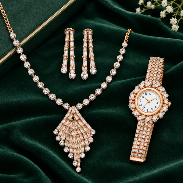 Royal_Radiance_Diamond_Necklace,_Earrings_&_Watch_Set