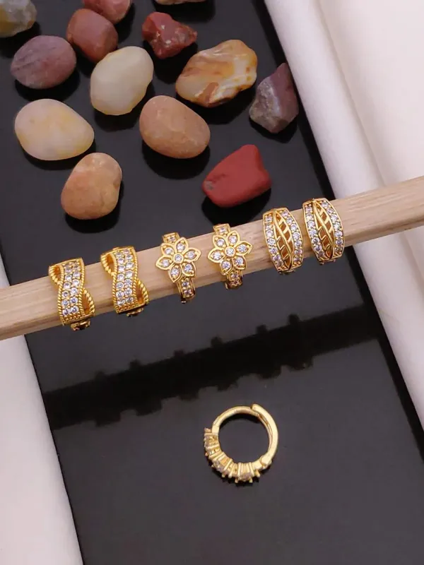 Gold_Brass_Crystal_Floral_Hoop_Earrings_For_Women