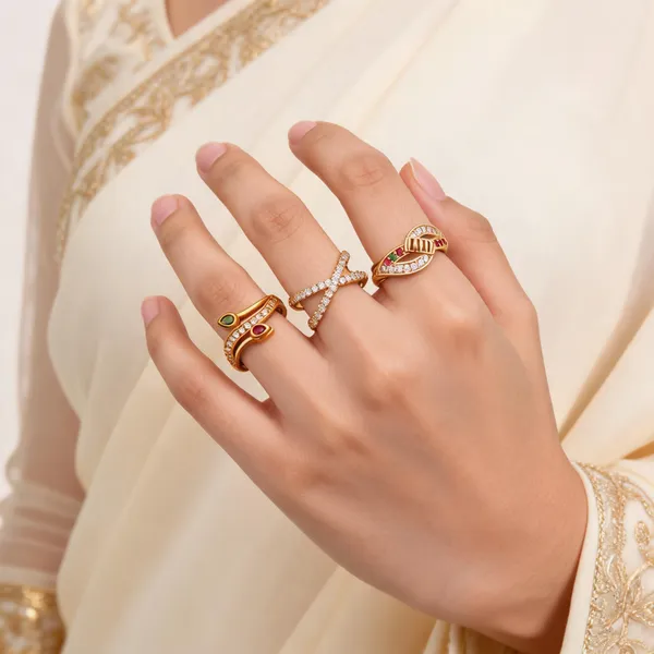 Gold_Tone_Stone_Studded_Decorative_Ring_Set_For_Women