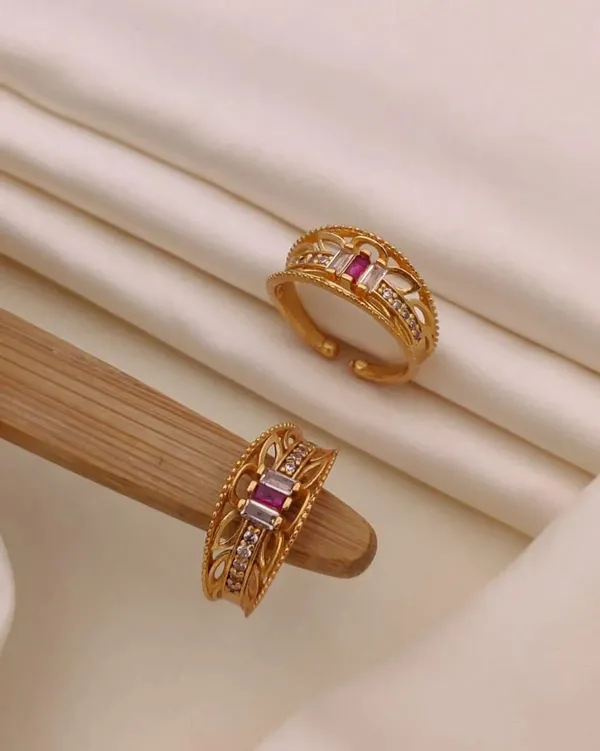 Gold_Brass_Red_Stone_Openwork_Statement_Ring_For_Women