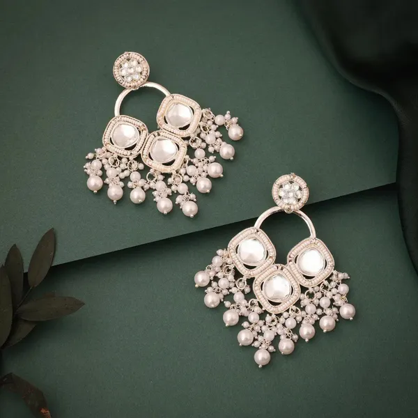Silver_Brass_Pearl_Chandelier_Earrings_For_Women