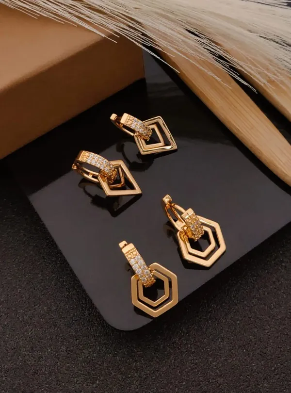 Gold_Brass_Alloy_Geometric_Drop_Earrings_For_Women