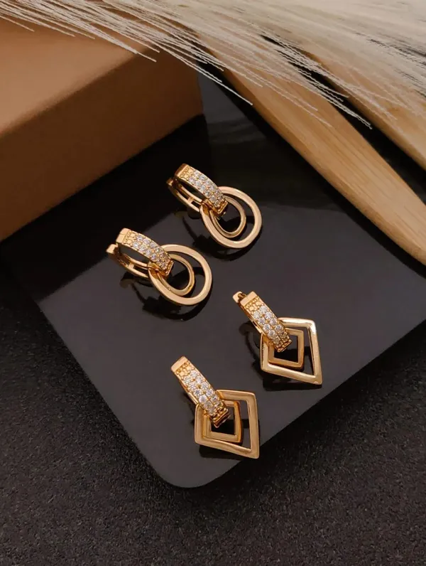 Gold_Brass_Rhinestone_Geometric_Drop_Earrings_For_Women