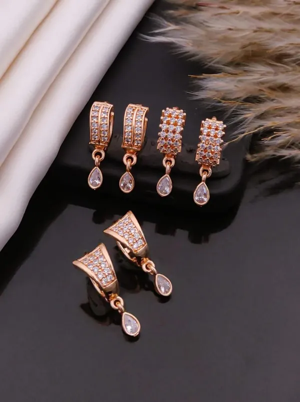Rose_Gold_Brass_Crystal_Teardrop_Drop_Earrings_For_Women