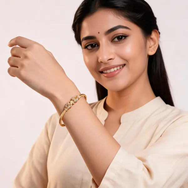 Gold_Brass_Gold_Plated_Floral_Stone_Bangle_For_Women