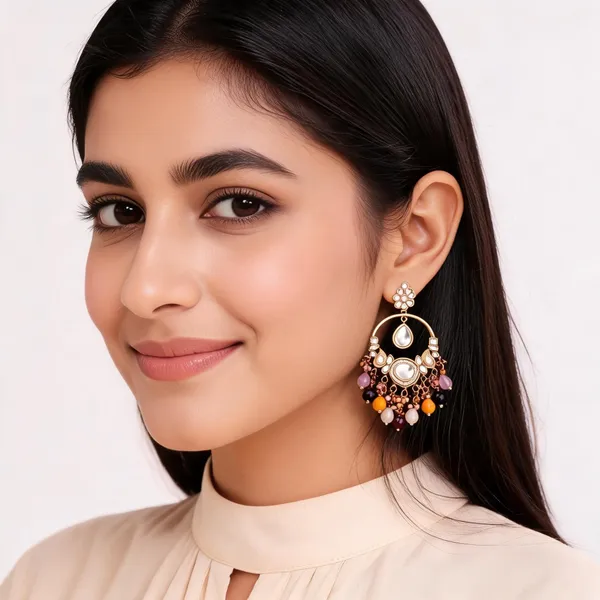 Gold_Brass_Alloy_Ornate_Chandbali_Earrings_For_Women