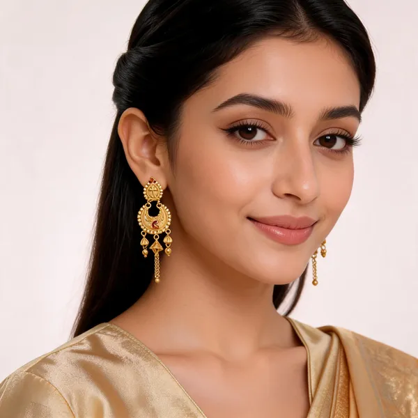 Gold_Brass_Traditional_Jhumka_Drop_Earrings_For_Women