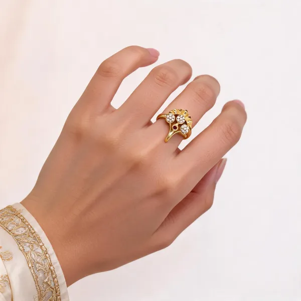 Gold_Brass_Stone_Studded_Ring_For_Women