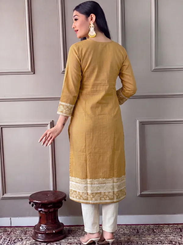 Women_embroidered_straight_kurta_set