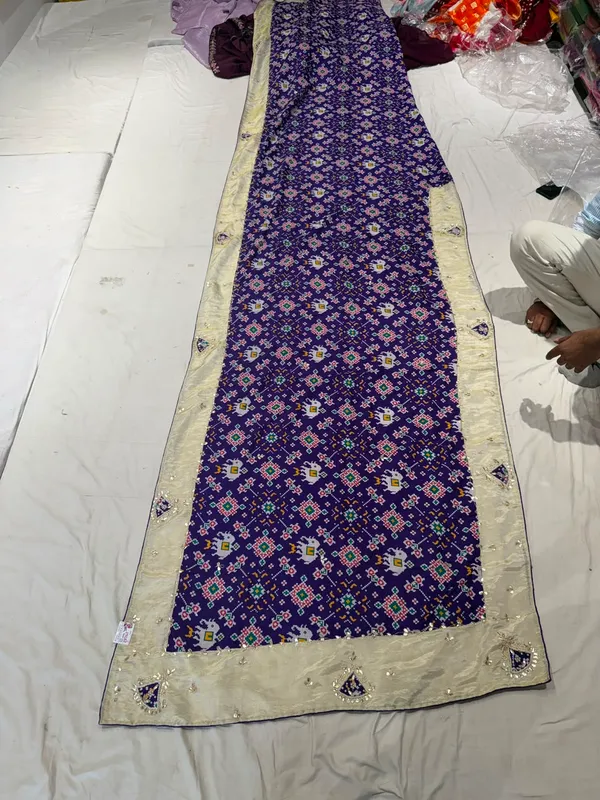 Purple_Mix_Chiffon_Printed_Saree_With_Blouse_For_Women