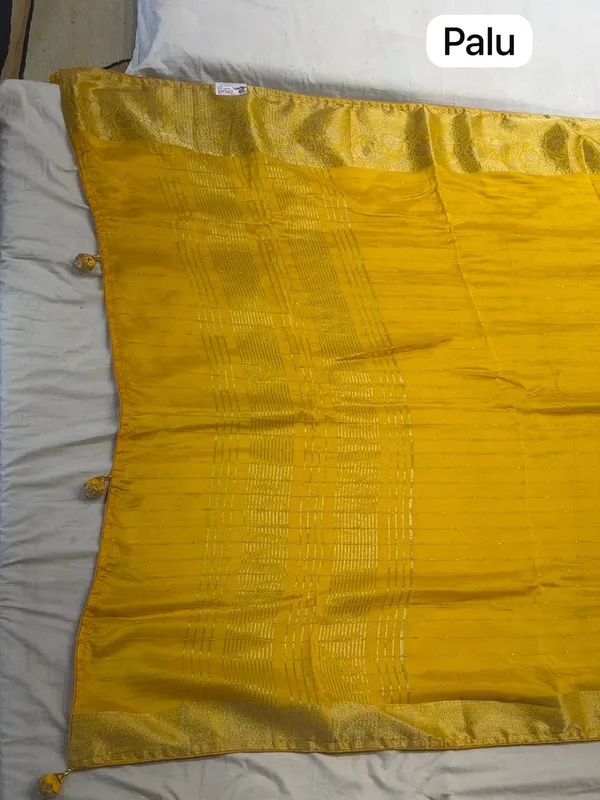 Yellow_Mix_Chiffon_Woven_Saree_With_Blouse_For_Women