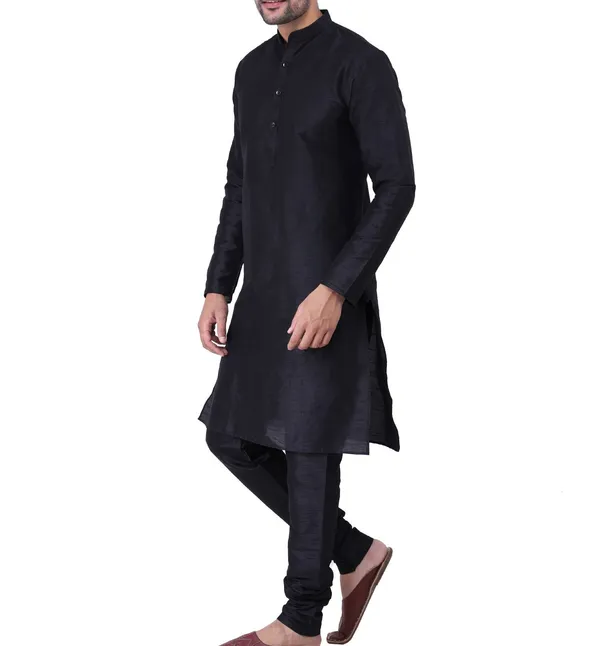 Black_Straight_Fit_Kurta_Pajama_Set_for_Men