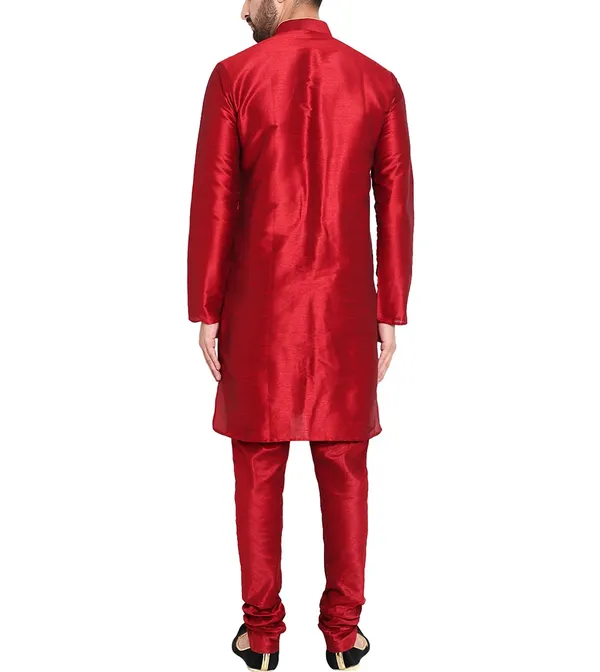 Red_Traditional_Kurta_Pajama_Set_for_Men