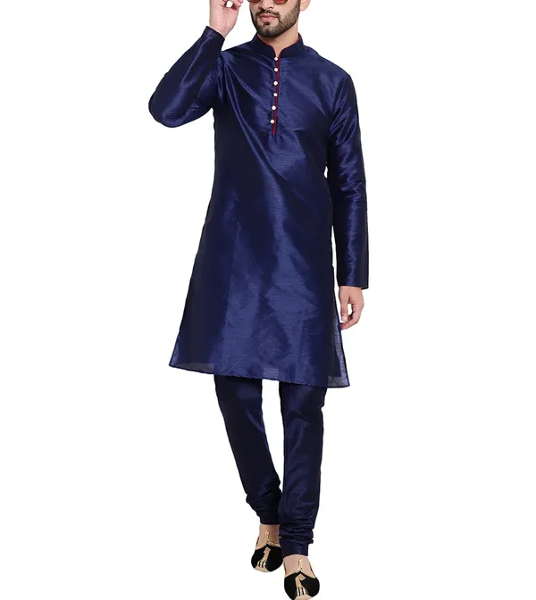 Navy_Blue_Traditional_Kurta_Pajama_for_Men