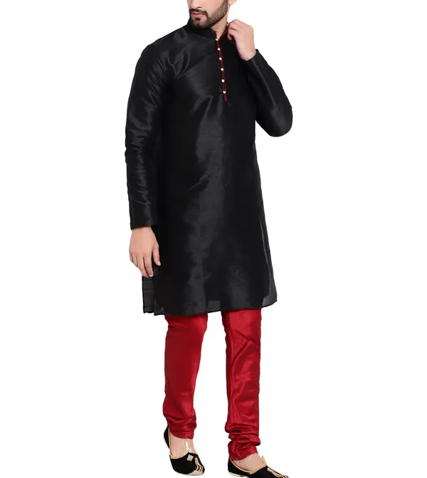 Black_Straight_Kurta_Set_for_Men
