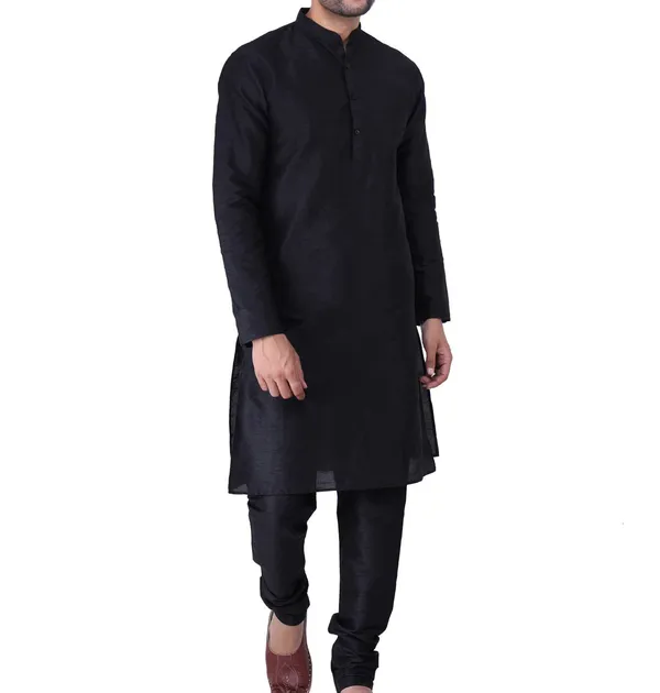 Black_Straight_Fit_Kurta_Pajama_Set_for_Men