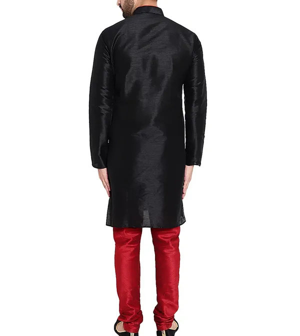 Black_Straight_Kurta_Set_for_Men