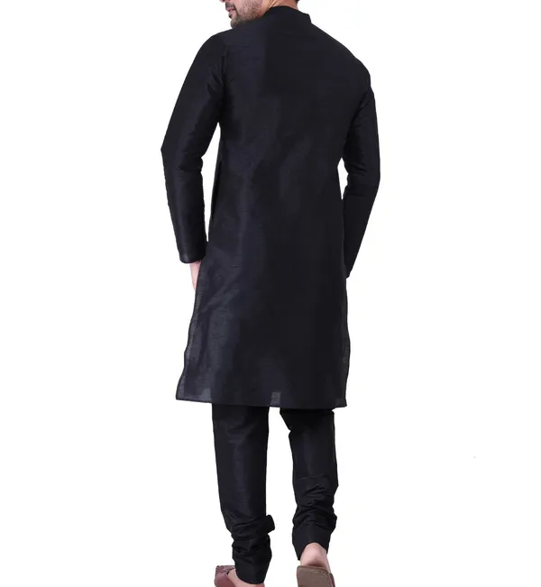 Black_Straight_Fit_Kurta_Pajama_Set_for_Men