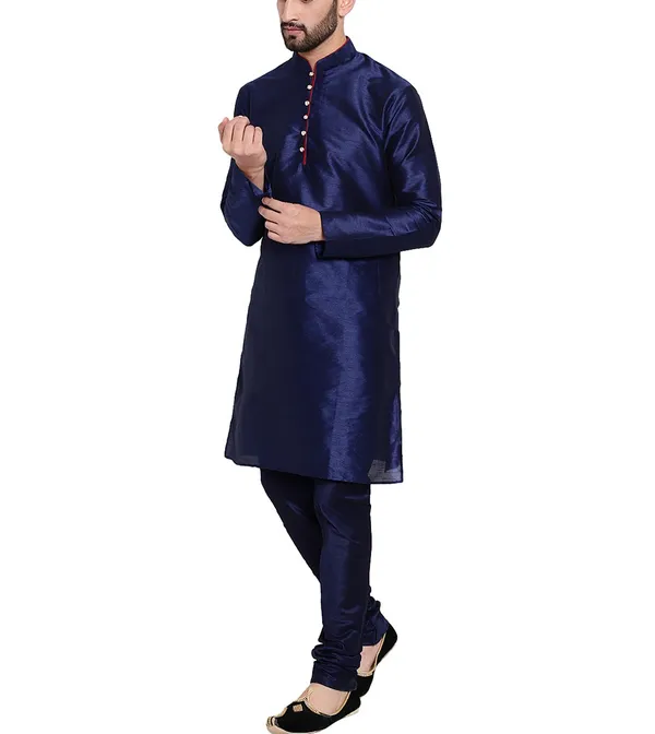 Navy_Blue_Traditional_Kurta_Pajama_for_Men