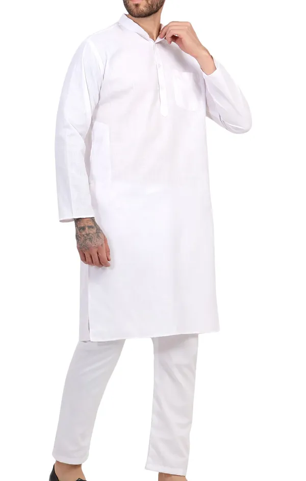 White_Traditional_Kurta_Pajama_Set_for_Men