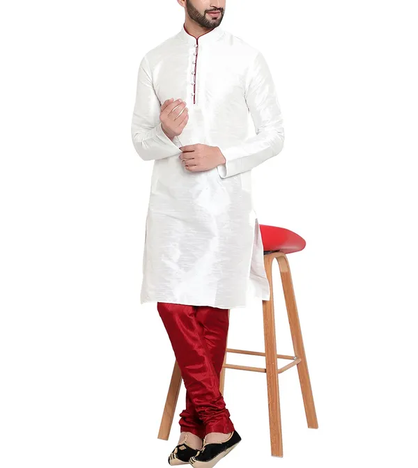 White_Traditional_Kurta_Pyjama_Set_for_Men