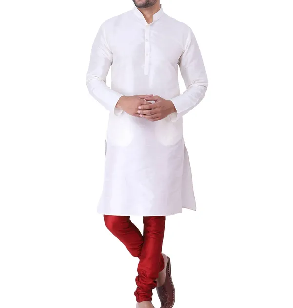 White_Straight_Fit_Kurta_for_Men