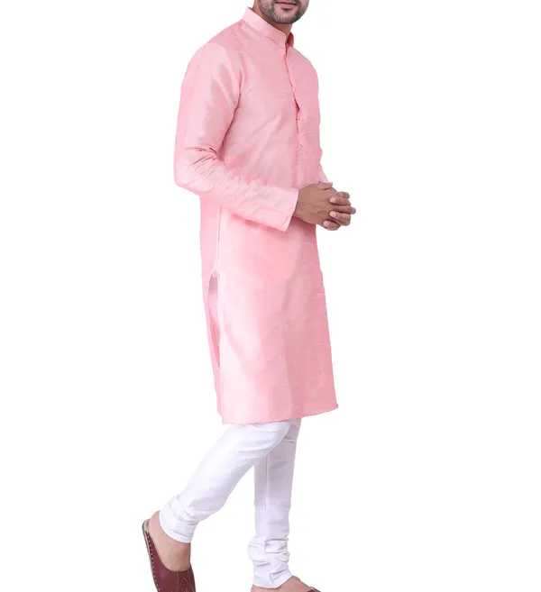 Pink_Straight_Kurta_Pajama_Set_For_Men