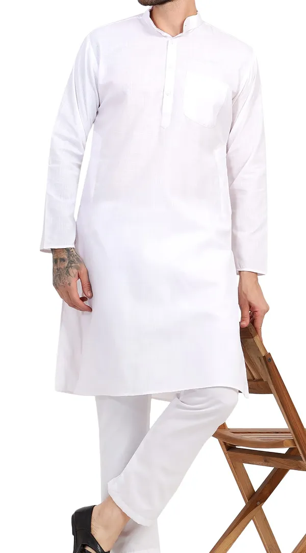 White_Traditional_Kurta_Pajama_Set_for_Men