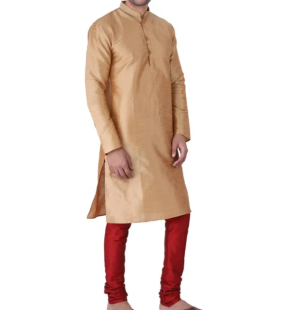 Beige_Traditional_Straight_Kurta_for_Men