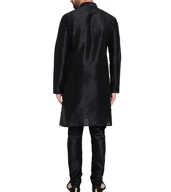Black_Regular_Fit_Kurta_Pajama_Set_for_Men