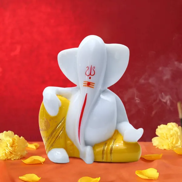 Tilak_Ganesh_Idol_For_Car_Dashboard_Small_Marble_Idol_God_Ganesha_Statue_Murti_Ganpati_Idol_Figurine_White_Yellow_35_X_30_Centimeters