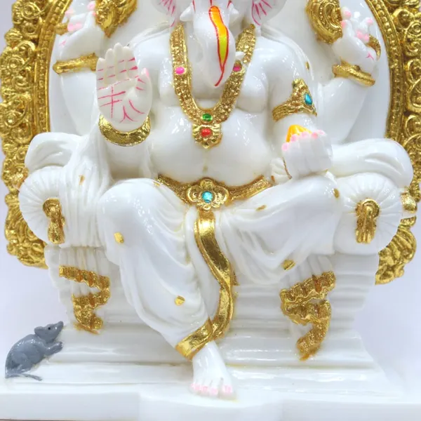 Gold_Plated_Singhasan_Ganesh_Idol_For_Home_Decor_Entrance_Decoration_Ganesha_Statue_Home_Temple_Pooja_Room_Gift_Murti_Big_Size_10_Inch_Cultured_Marble