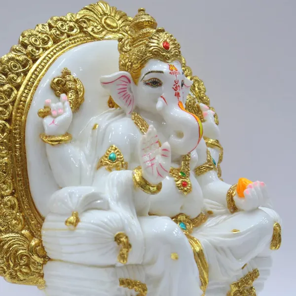 Gold_Plated_Singhasan_Ganesh_Idol_For_Home_Decor_Entrance_Decoration_Ganesha_Statue_Home_Temple_Pooja_Room_Gift_Murti_Big_Size_10_Inch_Cultured_Marble