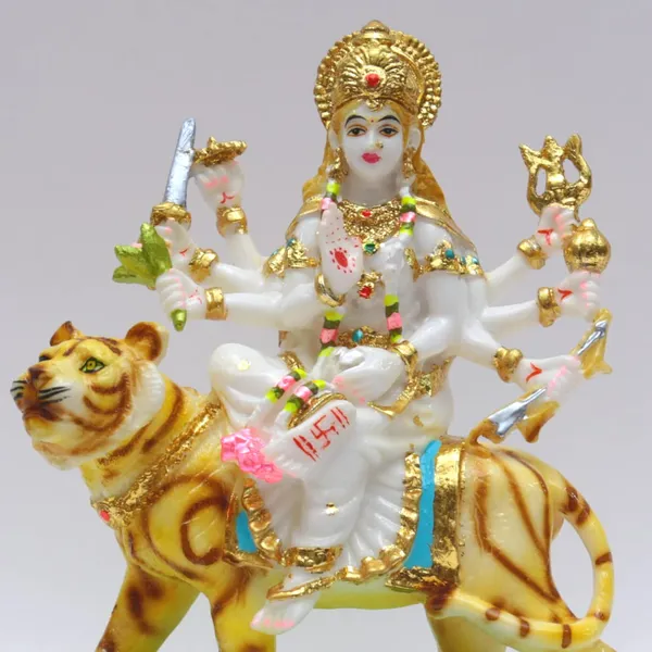 Gold_Plated_Durga_Maa_Idol_Sherawali_Mata_Devi_Goddess_Murti_Marble_For_Home_Temple_Pooja_Room_Office_Table_Decoration_Gift_Statue_9_Inch