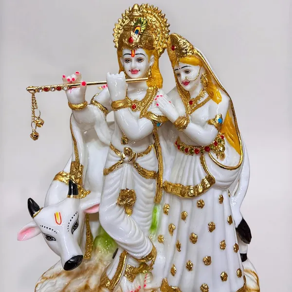 Gold_Plated_Radha_Krishna_Murti_Marble_Dust_With_Kamdhenu_Cow_Radha_Krishna_Idol_Statue_For_Home_Decor_Big_Size_Multicolour_Standard_1_Piece_12_Inch_Religious