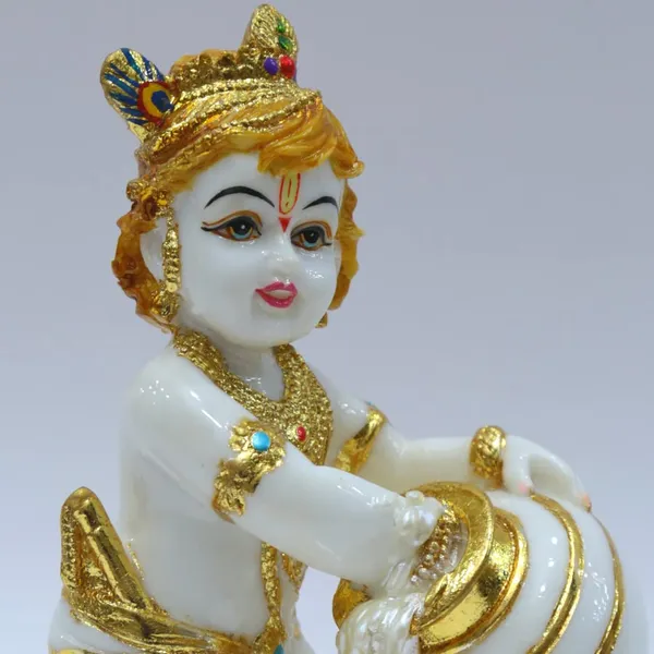 Gold_Plated_Baby_Krishna_Makhan_Chor_Idols_Marble_Statue_Gift_Item_Showpiece_For_Pooja_Ghar_Living_Room_Home_Decor_Cultured_Marble_7_5_Inch