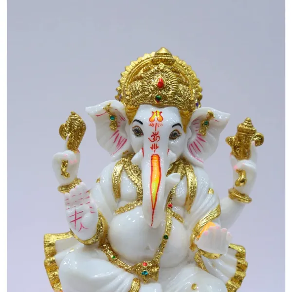Gold_Plated_Ganesha_Idol_For_Home_Decor_Cultured_Marble_Ganpati_Ganesh_Murti_For_Home_Temple_Puja_Office_Desk_Gift_10_Inch_26_Cm_Standard_Size