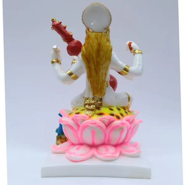 Gold_Plated_Saraswati_Idol_Mata_Devi_Murti_Marble_For_Home_Temple_Pooja_Room_Office_Table_Decoration_Gift_10_Inch