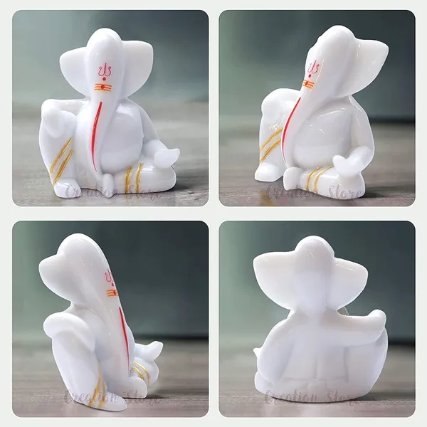 Handmade_Tilak_Ganesha_Idol_For_Car_Dashboard_With_Adhesive_Small_Statue_Office_Table_Stiudy_Decor_Cultured_Marble_3_5_Inch_White_Handcrafted_In_India
