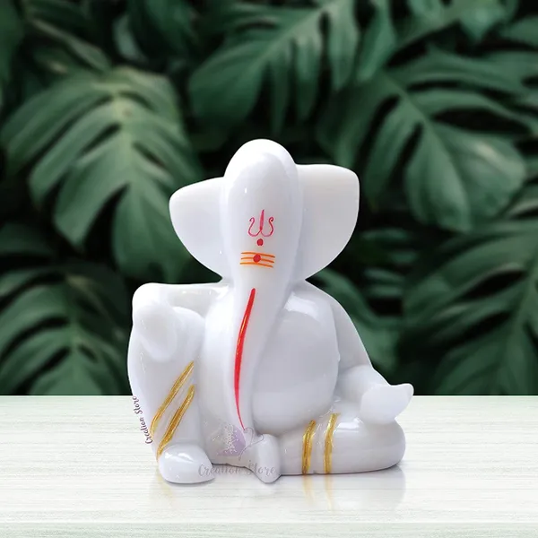 Handmade_Tilak_Ganesha_Idol_For_Car_Dashboard_With_Adhesive_Small_Statue_Office_Table_Stiudy_Decor_Cultured_Marble_3_5_Inch_White_Handcrafted_In_India